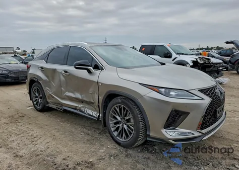 2022 Lexus Rx 350 F Sport z USA, uszkodzony, nr VIN 2T2YZMDA8NC325748